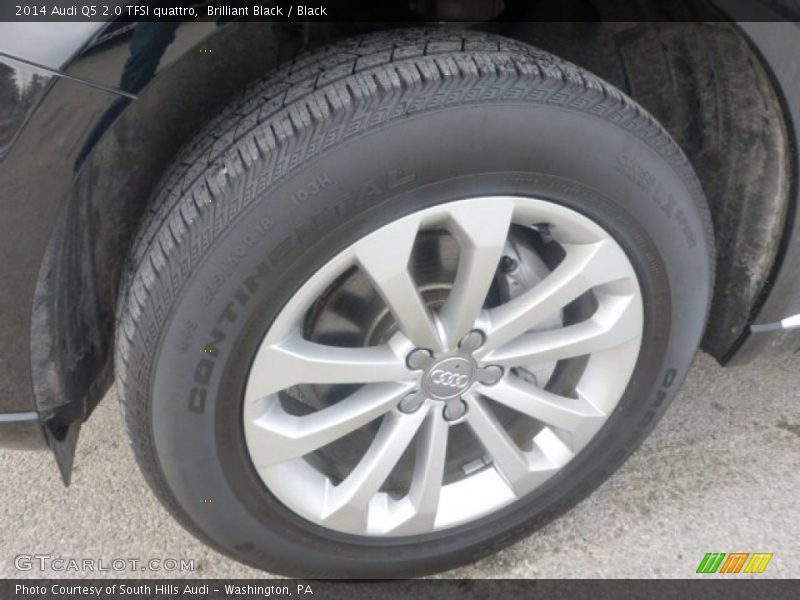 Brilliant Black / Black 2014 Audi Q5 2.0 TFSI quattro