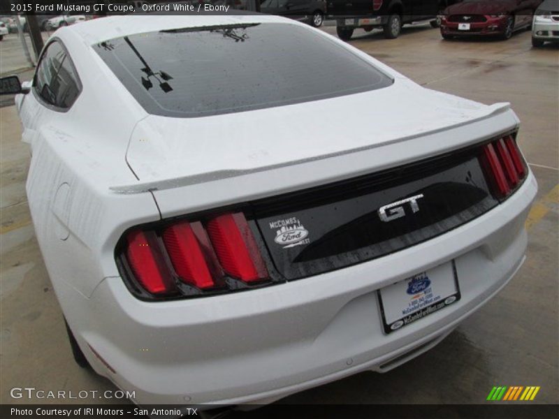 Oxford White / Ebony 2015 Ford Mustang GT Coupe