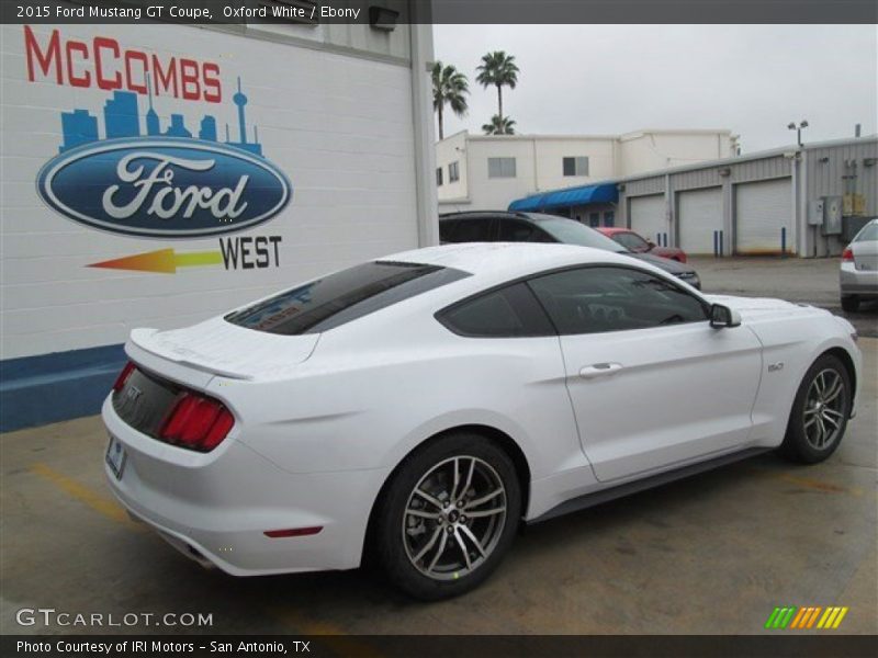 Oxford White / Ebony 2015 Ford Mustang GT Coupe