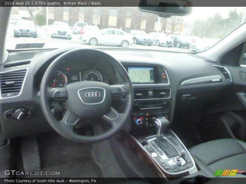 Brilliant Black / Black 2014 Audi Q5 2.0 TFSI quattro