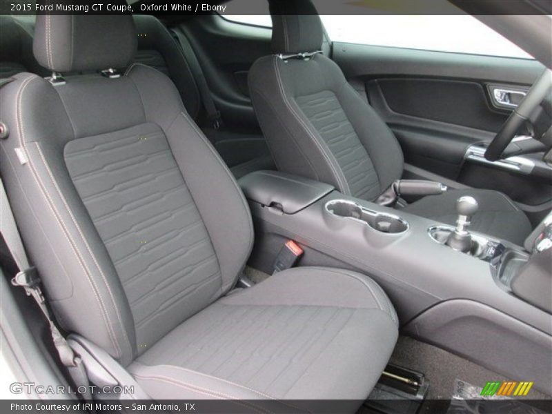 Oxford White / Ebony 2015 Ford Mustang GT Coupe