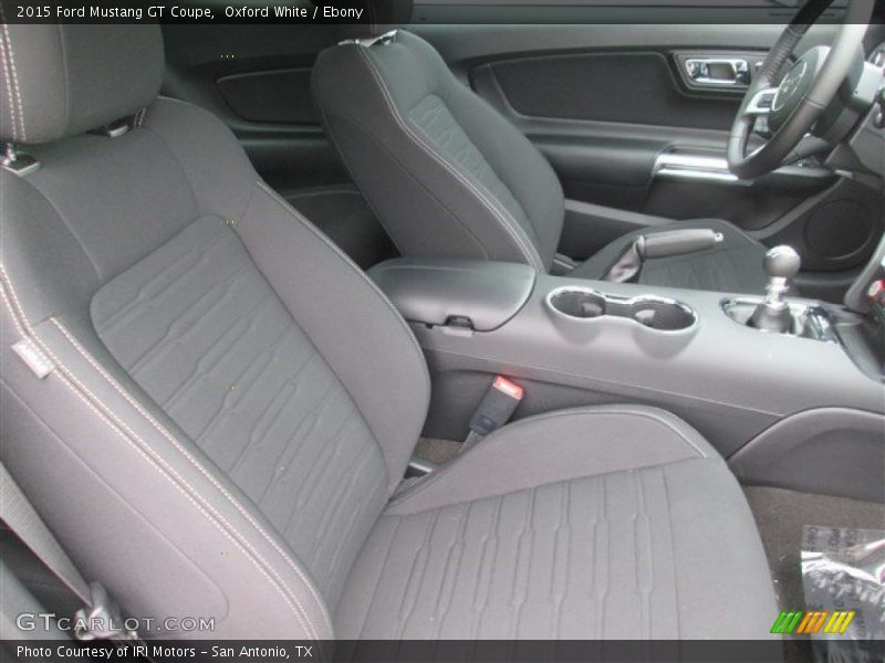 Oxford White / Ebony 2015 Ford Mustang GT Coupe