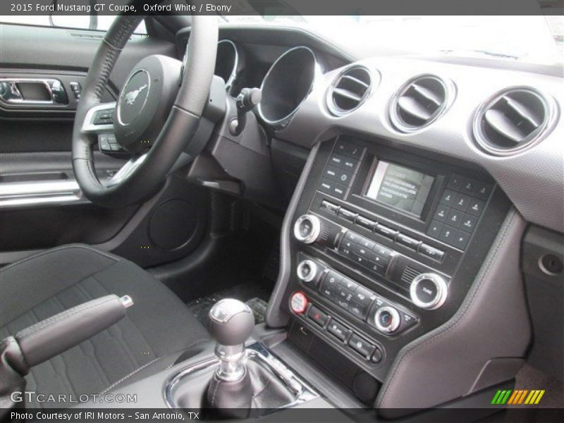 Oxford White / Ebony 2015 Ford Mustang GT Coupe