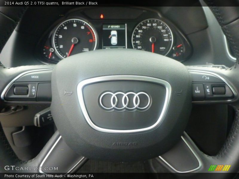 Brilliant Black / Black 2014 Audi Q5 2.0 TFSI quattro