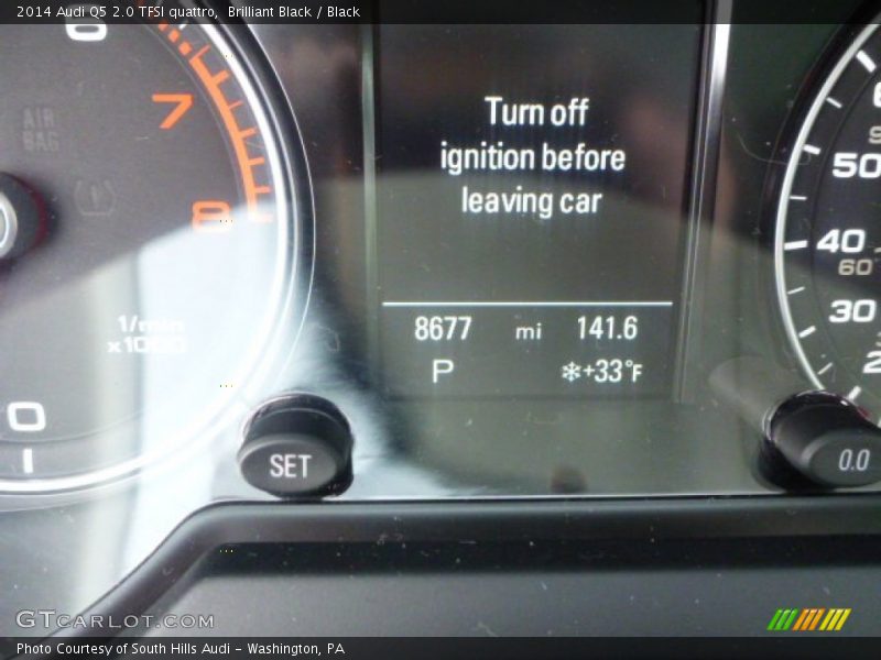 Brilliant Black / Black 2014 Audi Q5 2.0 TFSI quattro