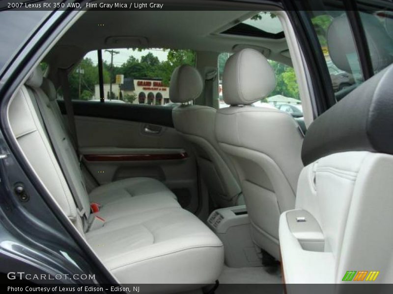 Flint Gray Mica / Light Gray 2007 Lexus RX 350 AWD