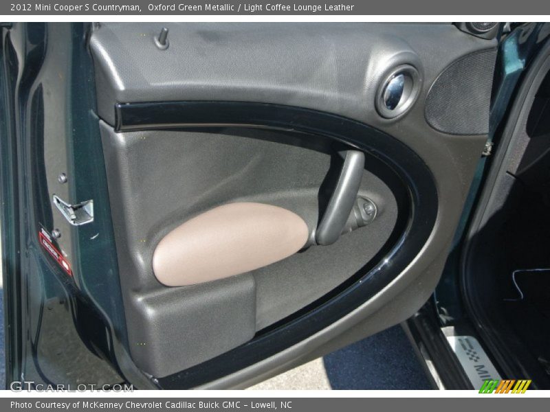 Oxford Green Metallic / Light Coffee Lounge Leather 2012 Mini Cooper S Countryman