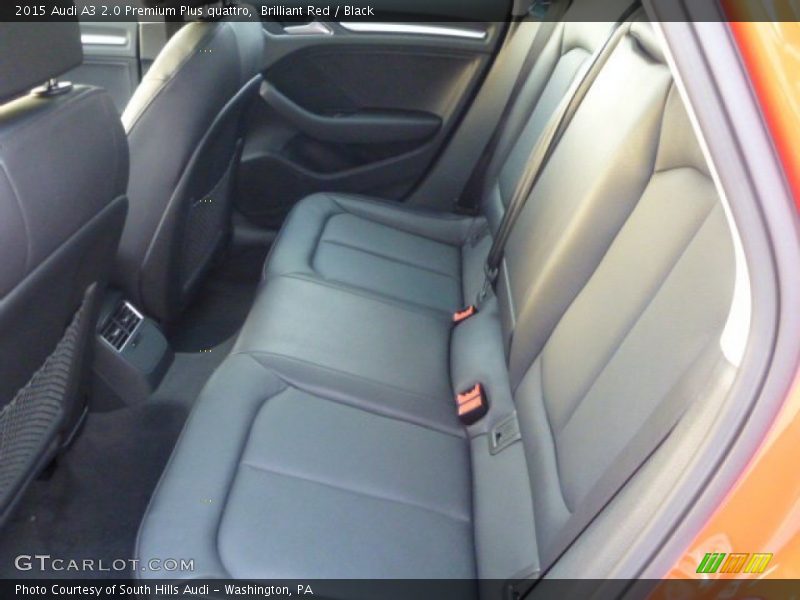 Brilliant Red / Black 2015 Audi A3 2.0 Premium Plus quattro