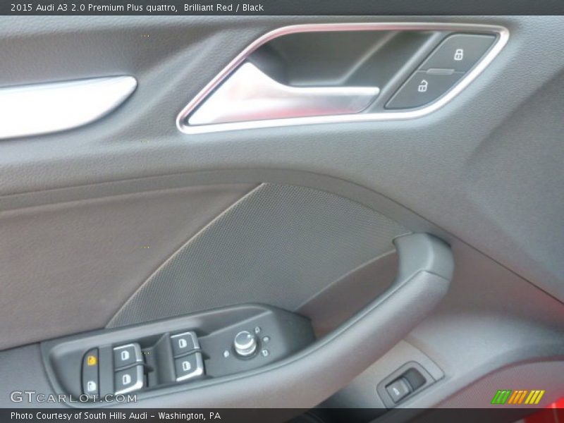 Brilliant Red / Black 2015 Audi A3 2.0 Premium Plus quattro