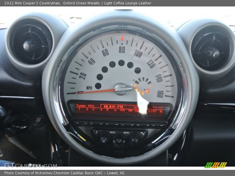 Oxford Green Metallic / Light Coffee Lounge Leather 2012 Mini Cooper S Countryman