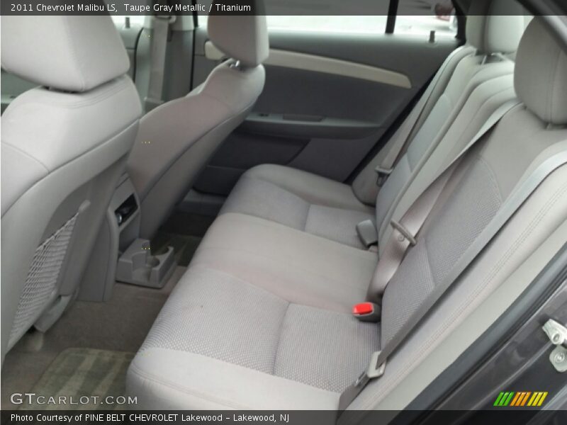 Taupe Gray Metallic / Titanium 2011 Chevrolet Malibu LS