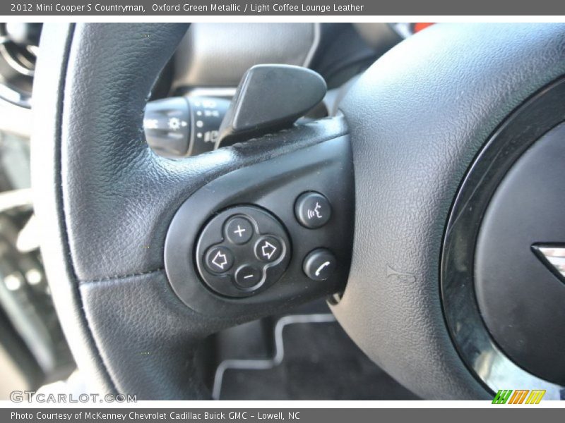 Oxford Green Metallic / Light Coffee Lounge Leather 2012 Mini Cooper S Countryman