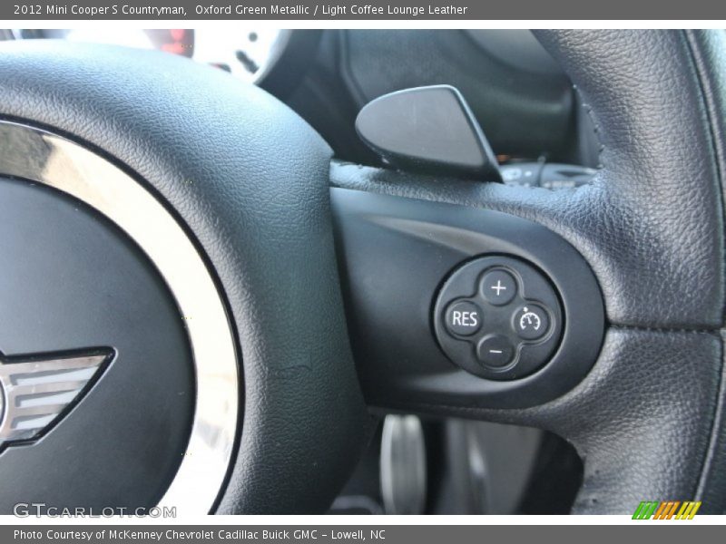 Oxford Green Metallic / Light Coffee Lounge Leather 2012 Mini Cooper S Countryman