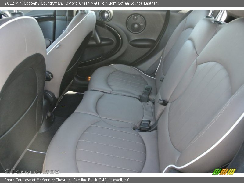 Oxford Green Metallic / Light Coffee Lounge Leather 2012 Mini Cooper S Countryman