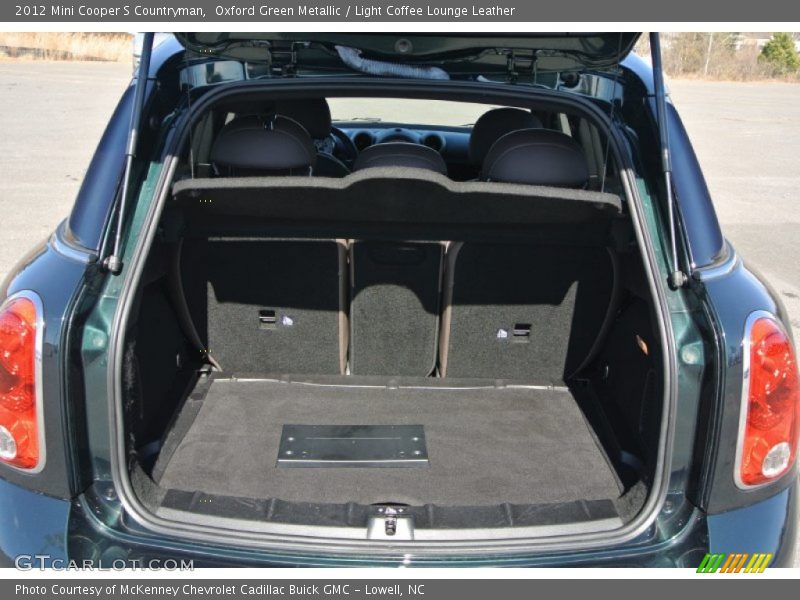 Oxford Green Metallic / Light Coffee Lounge Leather 2012 Mini Cooper S Countryman