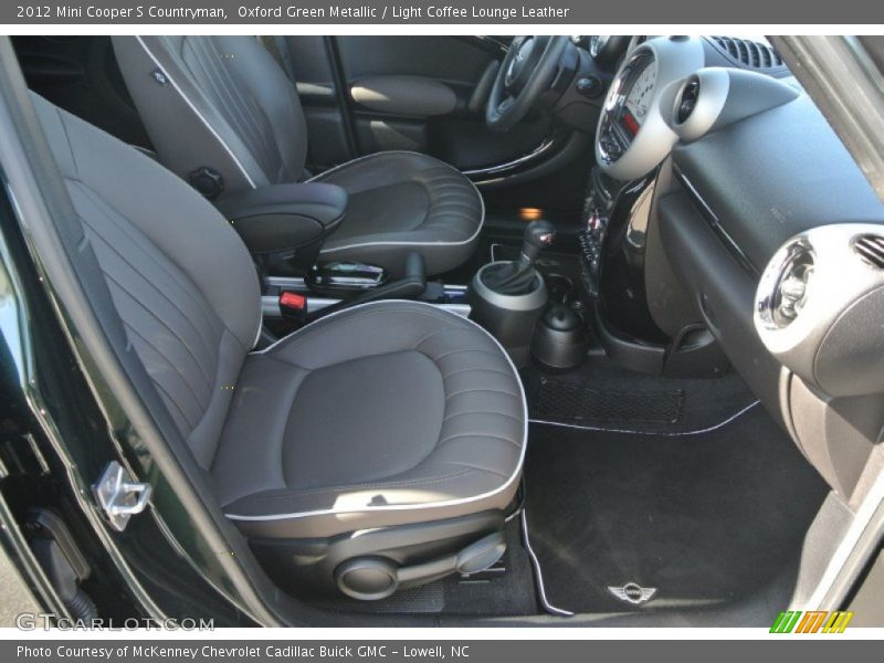 Oxford Green Metallic / Light Coffee Lounge Leather 2012 Mini Cooper S Countryman
