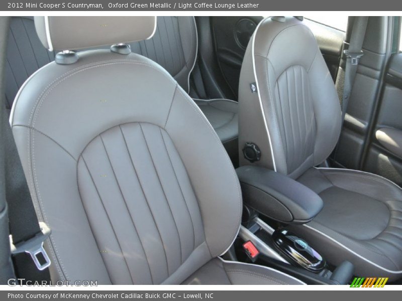 Oxford Green Metallic / Light Coffee Lounge Leather 2012 Mini Cooper S Countryman