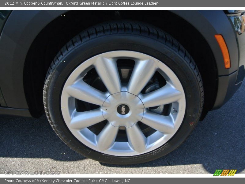 Oxford Green Metallic / Light Coffee Lounge Leather 2012 Mini Cooper S Countryman