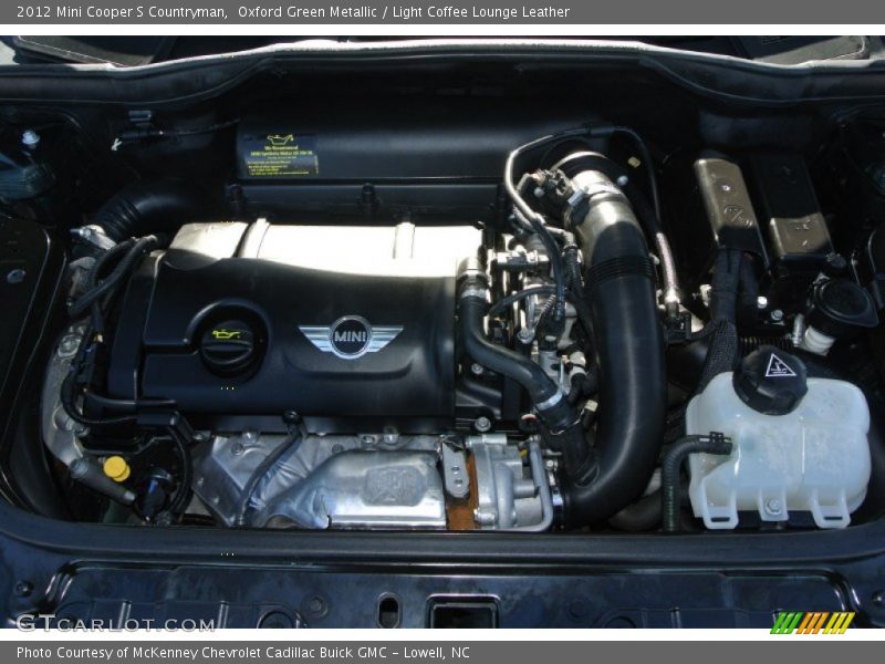 Oxford Green Metallic / Light Coffee Lounge Leather 2012 Mini Cooper S Countryman