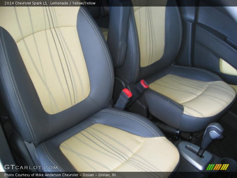 Lemonade / Yellow/Yellow 2014 Chevrolet Spark LS
