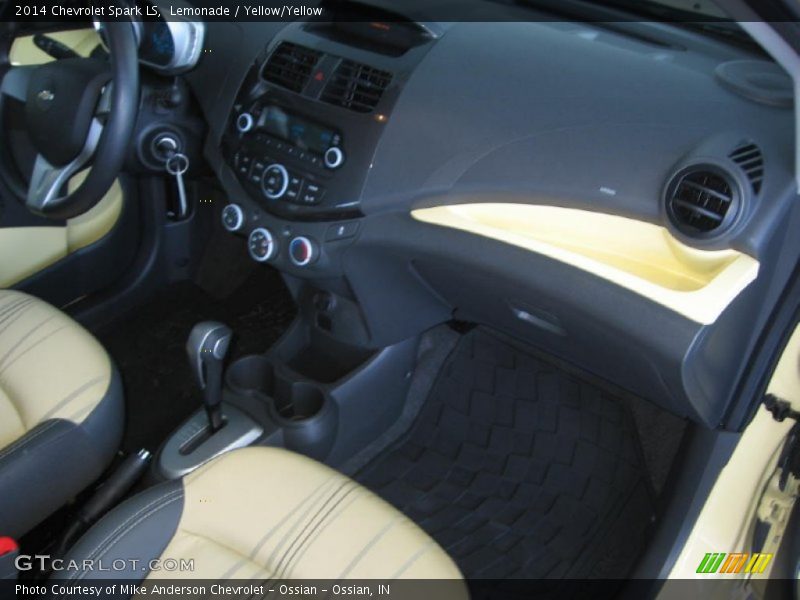 Lemonade / Yellow/Yellow 2014 Chevrolet Spark LS