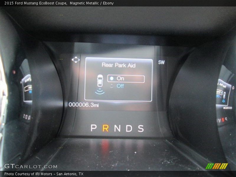 Magnetic Metallic / Ebony 2015 Ford Mustang EcoBoost Coupe