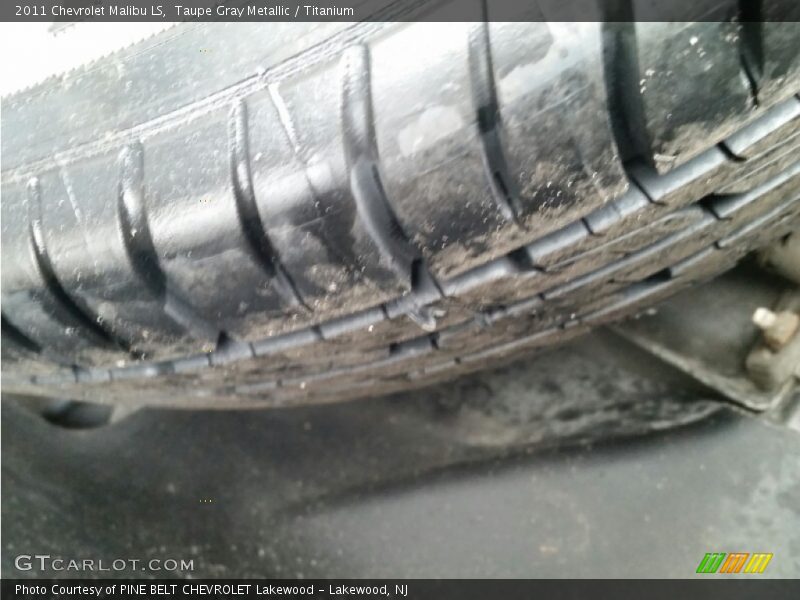 Taupe Gray Metallic / Titanium 2011 Chevrolet Malibu LS