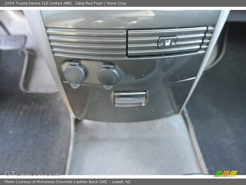 Salsa Red Pearl / Stone Gray 2004 Toyota Sienna XLE Limited AWD