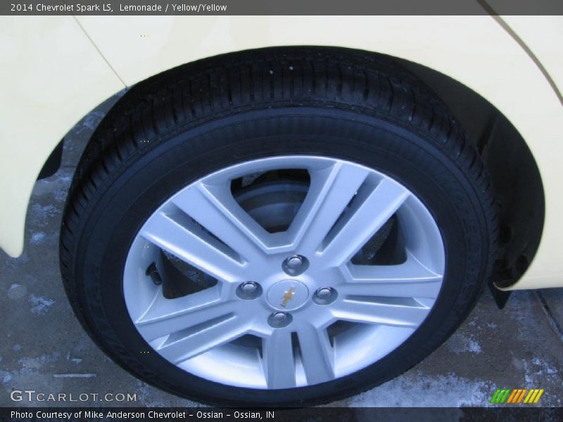 Lemonade / Yellow/Yellow 2014 Chevrolet Spark LS