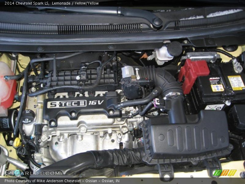 Lemonade / Yellow/Yellow 2014 Chevrolet Spark LS