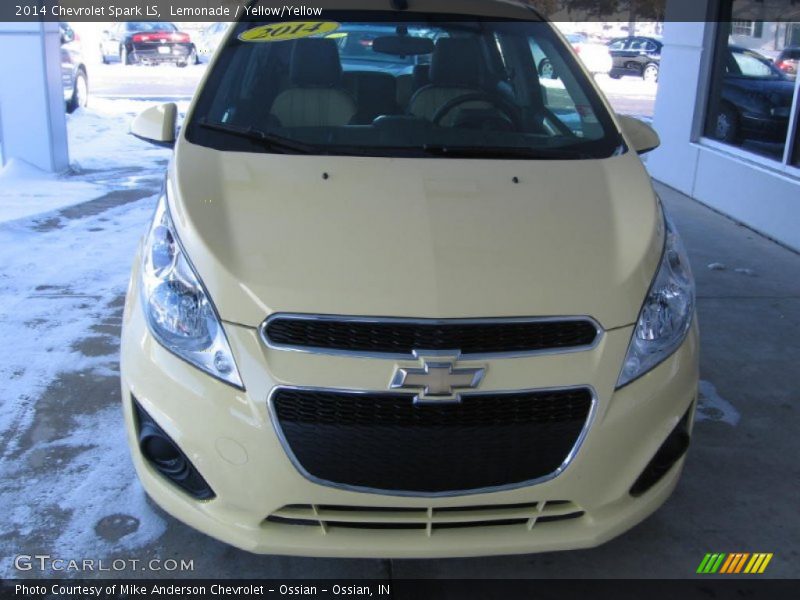 Lemonade / Yellow/Yellow 2014 Chevrolet Spark LS