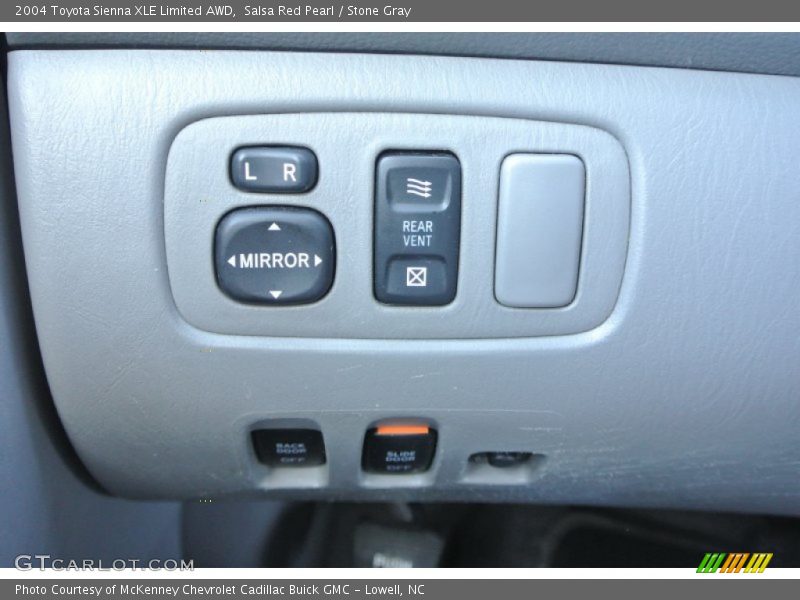 Salsa Red Pearl / Stone Gray 2004 Toyota Sienna XLE Limited AWD