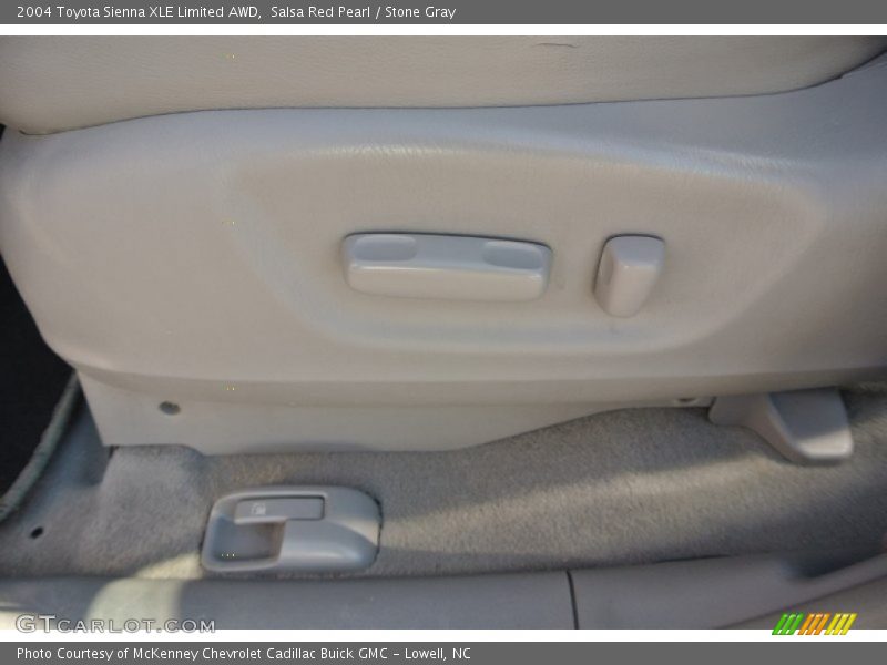 Salsa Red Pearl / Stone Gray 2004 Toyota Sienna XLE Limited AWD