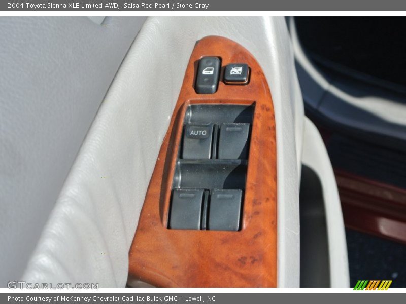 Salsa Red Pearl / Stone Gray 2004 Toyota Sienna XLE Limited AWD