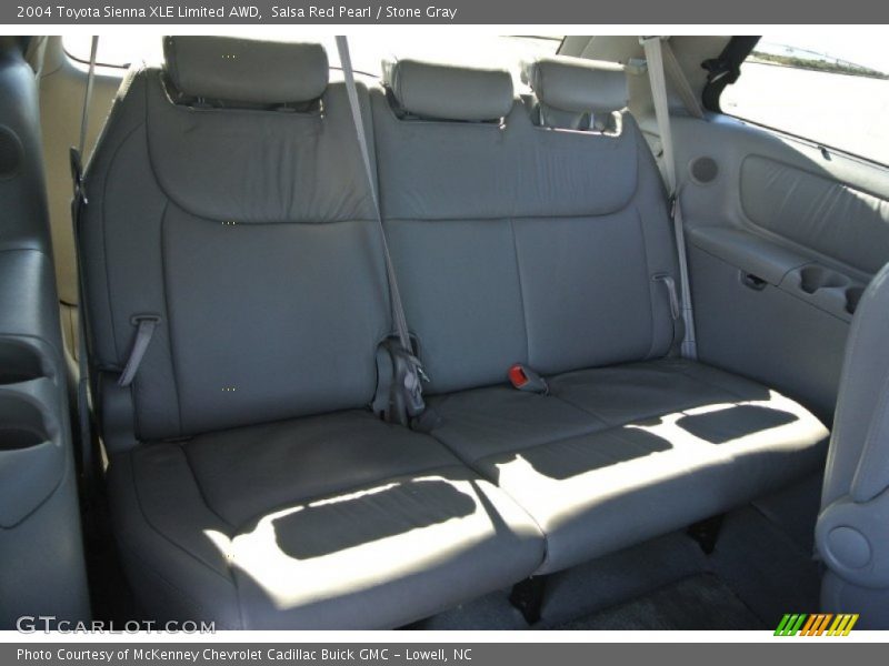 Salsa Red Pearl / Stone Gray 2004 Toyota Sienna XLE Limited AWD