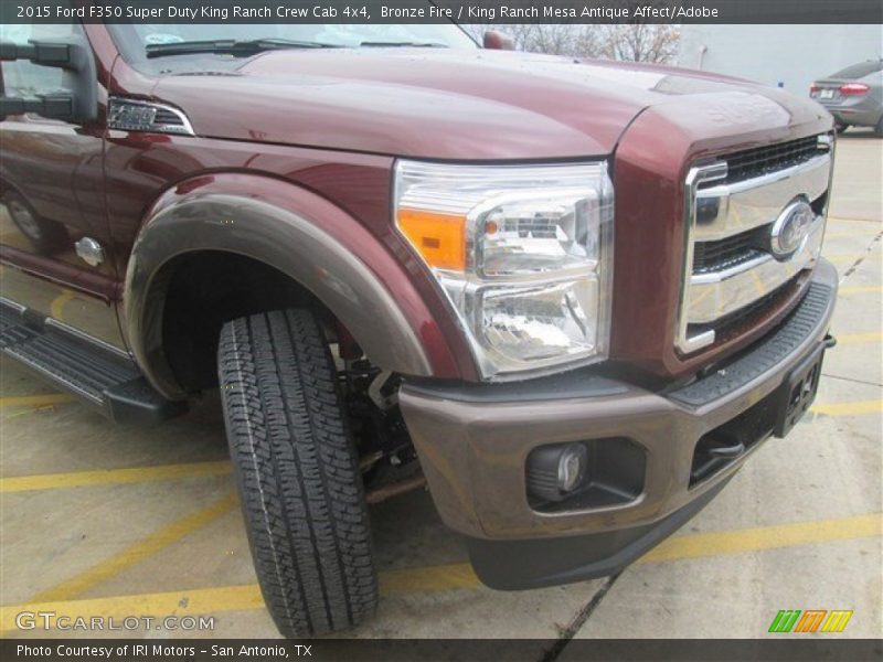 Bronze Fire / King Ranch Mesa Antique Affect/Adobe 2015 Ford F350 Super Duty King Ranch Crew Cab 4x4
