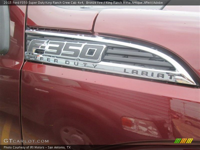 Bronze Fire / King Ranch Mesa Antique Affect/Adobe 2015 Ford F350 Super Duty King Ranch Crew Cab 4x4