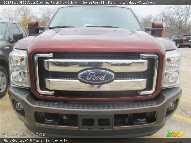 Bronze Fire / King Ranch Mesa Antique Affect/Adobe 2015 Ford F350 Super Duty King Ranch Crew Cab 4x4
