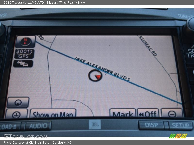 Blizzard White Pearl / Ivory 2010 Toyota Venza V6 AWD