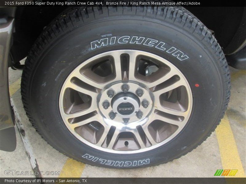Bronze Fire / King Ranch Mesa Antique Affect/Adobe 2015 Ford F350 Super Duty King Ranch Crew Cab 4x4