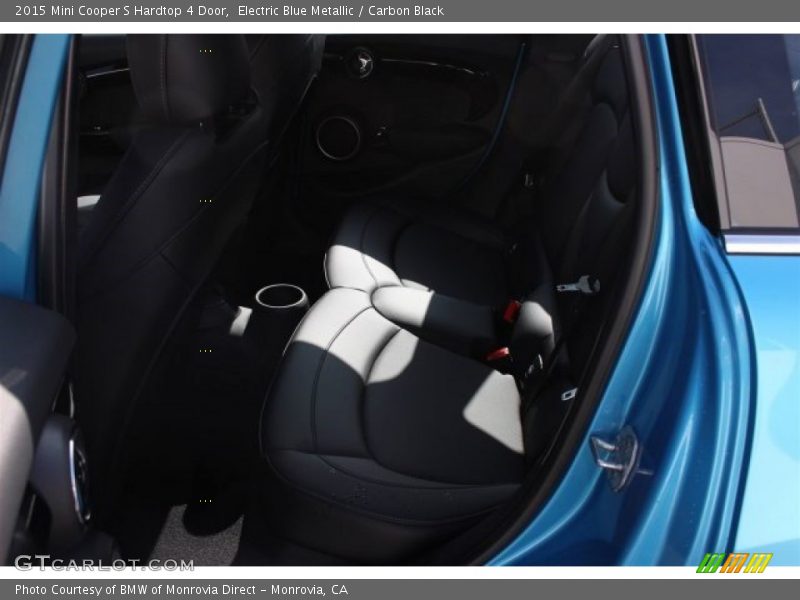 Electric Blue Metallic / Carbon Black 2015 Mini Cooper S Hardtop 4 Door