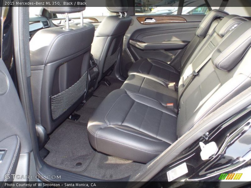 Black / Black 2015 Mercedes-Benz ML 350
