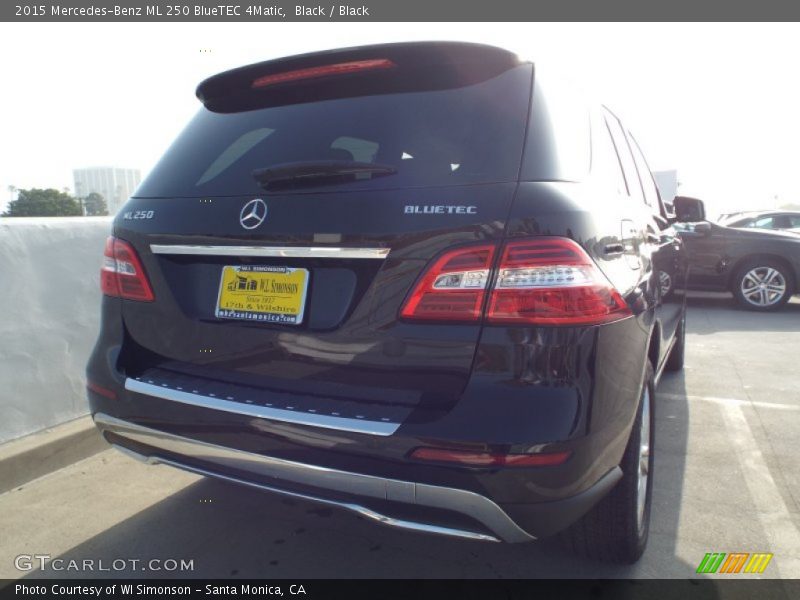 Black / Black 2015 Mercedes-Benz ML 250 BlueTEC 4Matic