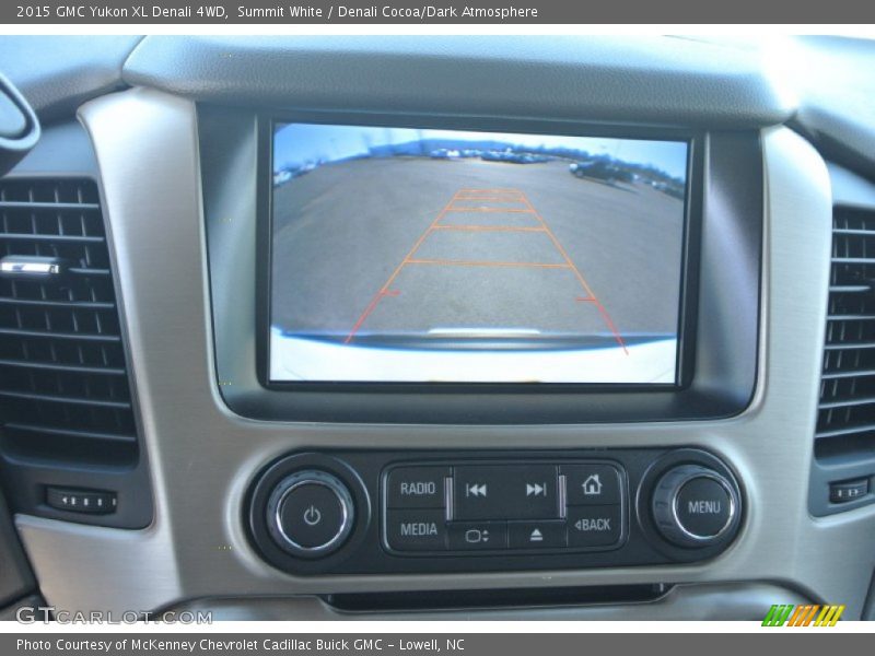Summit White / Denali Cocoa/Dark Atmosphere 2015 GMC Yukon XL Denali 4WD