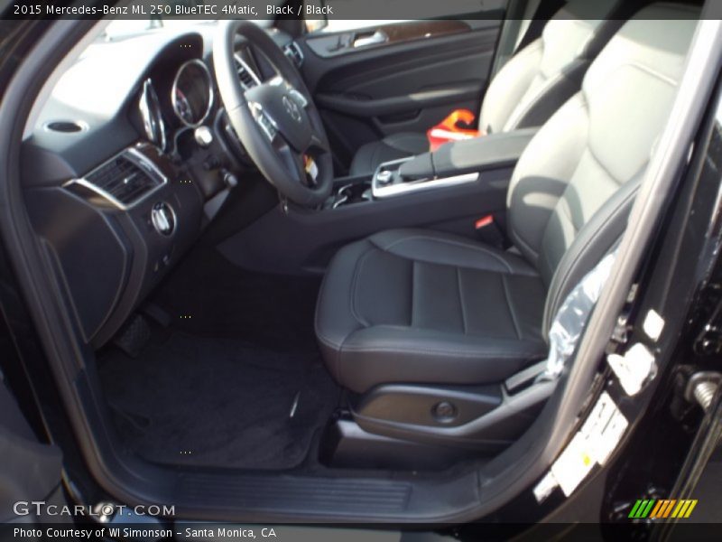 Black / Black 2015 Mercedes-Benz ML 250 BlueTEC 4Matic