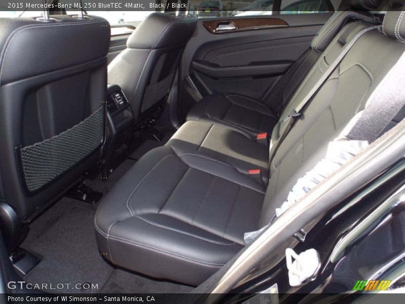 Black / Black 2015 Mercedes-Benz ML 250 BlueTEC 4Matic