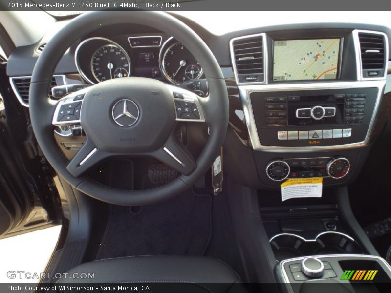 Black / Black 2015 Mercedes-Benz ML 250 BlueTEC 4Matic