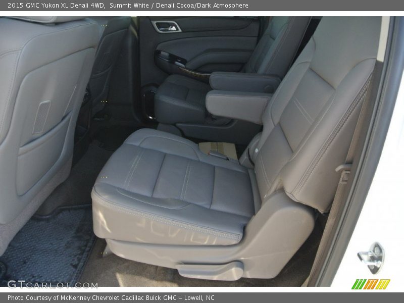 Summit White / Denali Cocoa/Dark Atmosphere 2015 GMC Yukon XL Denali 4WD