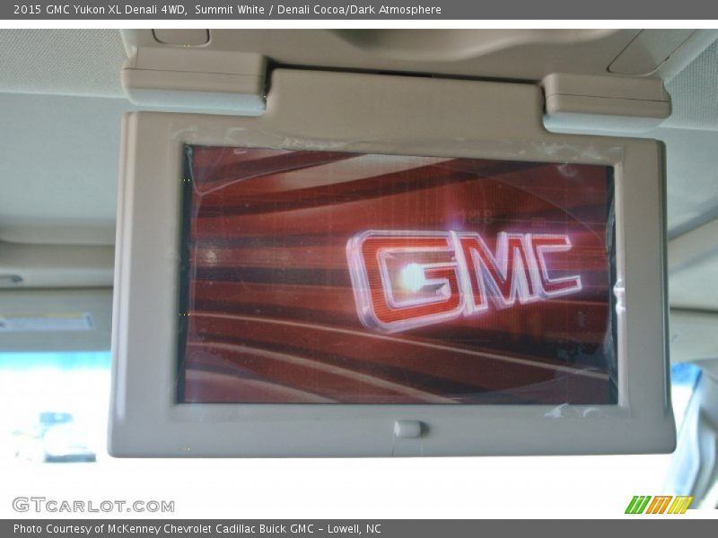 Summit White / Denali Cocoa/Dark Atmosphere 2015 GMC Yukon XL Denali 4WD