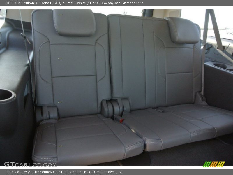 Summit White / Denali Cocoa/Dark Atmosphere 2015 GMC Yukon XL Denali 4WD